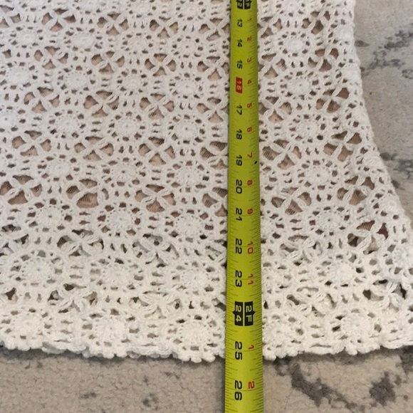 Beautiful Catherine Malandrino Crochet Cotton Knit Top! M - Picture 12 of 12